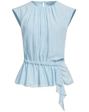 Ballantyne Top Silk - Blue