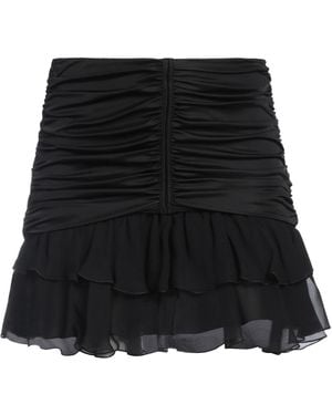 Blumarine Mini Skirt Viscose - Black