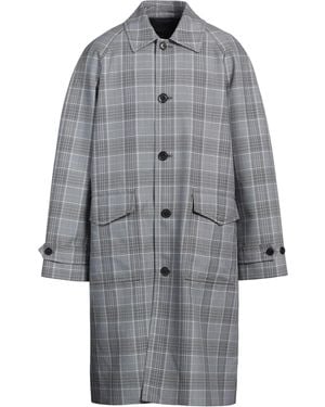 Tommy Hilfiger Overcoat & Trench Coat Polyester, Wool - Gray