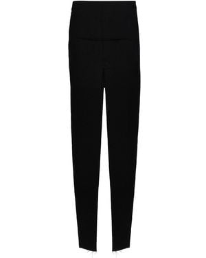 Rick Owens Maxi Skirt Wool - Black