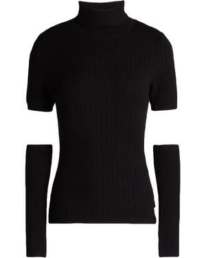 hinnominate Turtleneck Viscose, Polyester, Polyamide - Black