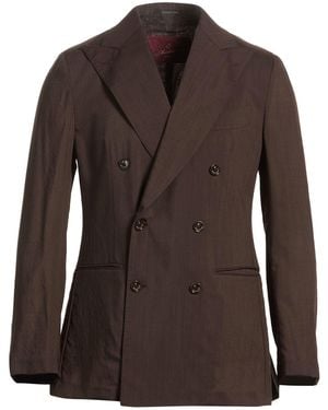 Montecore Beyond Time Dark Blazer Wool - Brown