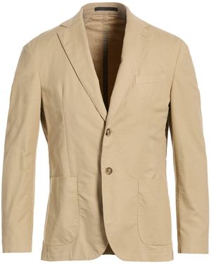 Paoloni Blazer Cotton, Elastane - Natural