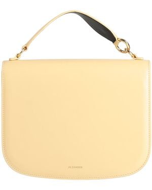 Jil Sander Sand Handbag Leather - Natural
