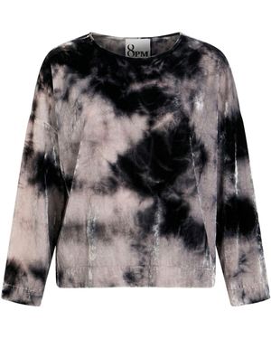 8pm Top Viscose, Polyamide - Black