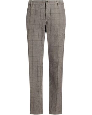 Berry & Brian Taupe Trousers Cotton, Polyester, Viscose - Grey