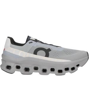 On Shoes Sneakers Textile Fibers, Synthetic Material - Gray