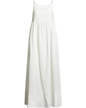 Massimo Alba Vestido Largo - Blanco