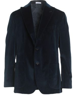 Boglioli Blazer Cotton, Elastane - Blue