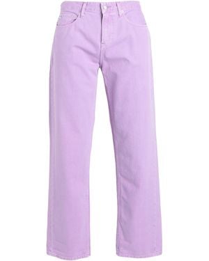 Calvin Klein Denim Trousers - Purple