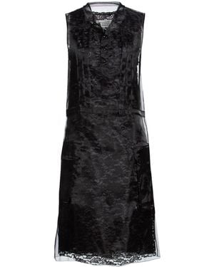 Maison Margiela Minivestido - Negro
