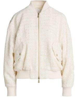 Eleventy Jacket Wool, Synthetic Fibers, Cotton, Metal Fiber, Cashmere - Natural