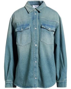 Soallure Camisa Vaquera - Azul