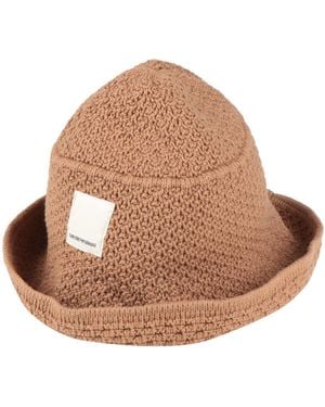 Emporio Armani Hat Cotton - Brown
