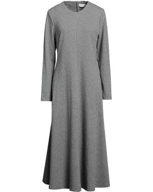 SKILLS & GENES Maxi Dress Polyester, Cotton, Elastane - Grey