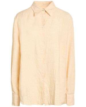 Massimo Alba Shirt Linen - Natural