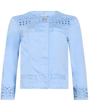 Liu Jo Denim Outerwear Cotton, Elastane - Blue