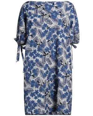 Weekend by Maxmara Mini Dress Cotton - Blue