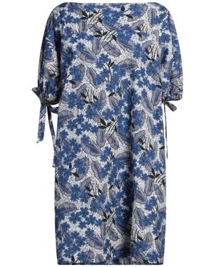 Weekend by Maxmara Mini Dress Cotton - Blue