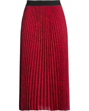 KARL LAGERFELD Midi Skirt - Red