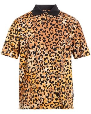 Just Cavalli Polo Shirt Cotton, Viscose, Polyamide, Elastane - Natural