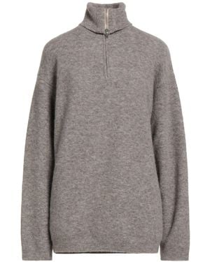 Barena Turtleneck Alpaca Wool, Polyamide, Merino Wool - Grey
