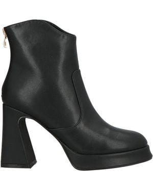 CafeNoir Botines De Caña Alta - Negro
