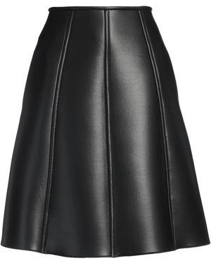 N°21 Midi Skirt Polyester, Cotton, Elastane - Black