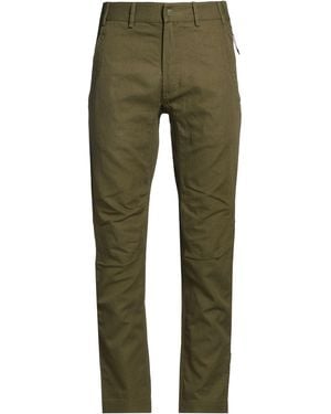 Maharishi Trousers Cotton, Linen - Green
