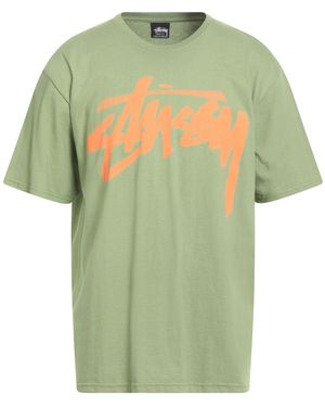 Stussy Military T-Shirt Cotton - Green