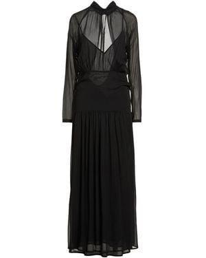 Semicouture Maxi Dresses - Black
