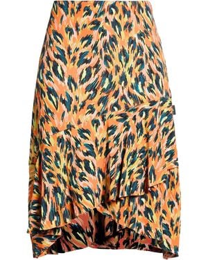 John Richmond Midi Skirt - Orange