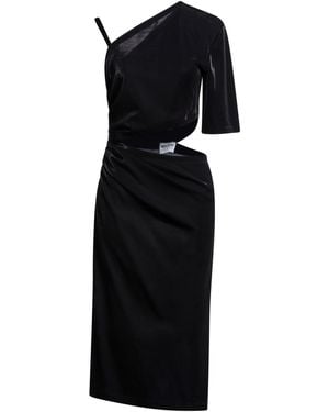 Moschino Midi-Kleid - Schwarz