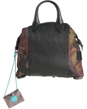 Gabs Handbag Leather, Cotton - Black