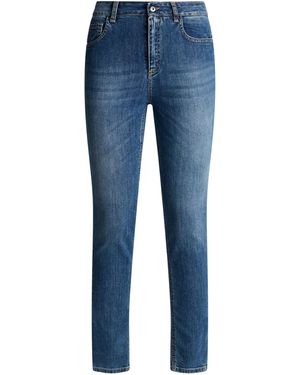 Sandro Ferrone Jeans Cotton, Elastane - Blue