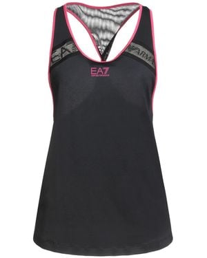 EA7 Tank Tops - Black