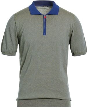 Kiton Polo Shirt Cotton - Blue