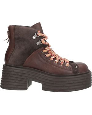 Agl Attilio Giusti Leombruni Ankle Boots Leather - Brown