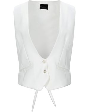 Atos Lombardini Waistcoat - White