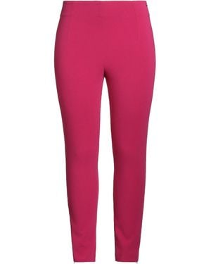 Rebel Queen Pants Polyester, Viscose, Elastane - Red