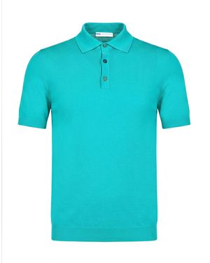 Jacob Cohen Deep Polo Shirt Cotton - Blue