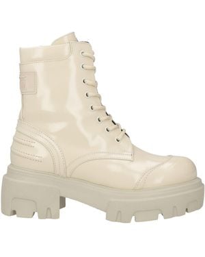 MSGM Ankle Boots Leather - Natural