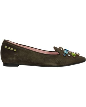 Ras Military Loafers Leather - Green