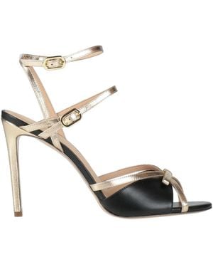 GOLD&ROUGE Sandals Leather - Metallic