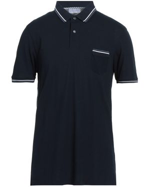 Gran Sasso Midnight Polo Shirt Cotton - Blue