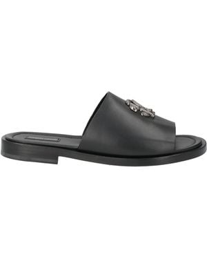 Roberto Cavalli Sandals Leather - Black
