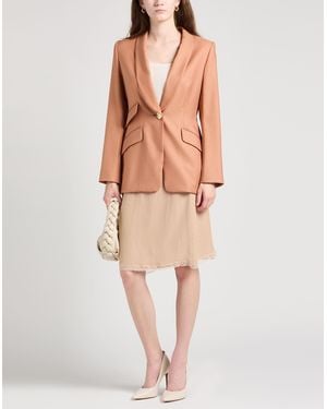 ESCADA フード付きジャケット 36 クリーム 撥水加工 ドロスト フード付きZIP UP ジャケット Liala×PG 全2色
