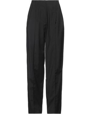 Low Classic Trousers Wool, Polyester, Polyurethane - Black