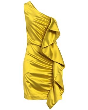 P.A.R.O.S.H. Mini Dress - Yellow
