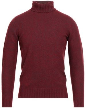Drumohr Turtlenecks - Red